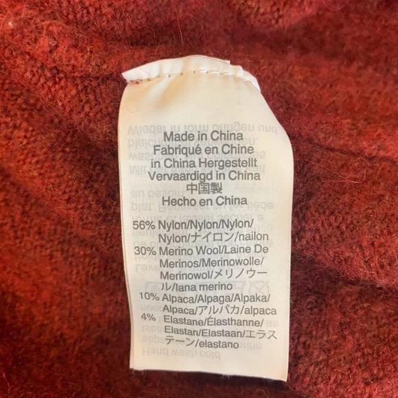 Madewell‎ Women's Kent Merino Alpaca Blend Cardigan Sweater in Coziest Yarn SZ S - Picture 7 of 11